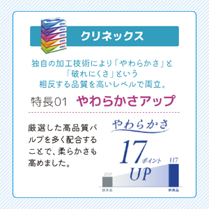 ティッシュ クリネックス ティシュー 1ケース （5箱入×12パック） ティッシュペーパー セット 柔らかい 節約 日用品 日用雑貨 消耗品 備蓄 備蓄品 備蓄用 防災 災害 ボックスティッシュ テッシュ ペーパー ローリングストック 宮城 岩沼市