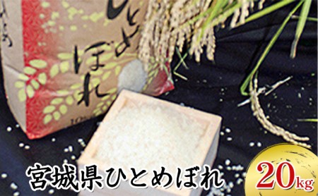 【林ライス】令和4年度米 岩沼産 ひとめぼれ 20kg