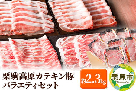 栗駒高原カテキン豚バラエティセット 約2.3kg