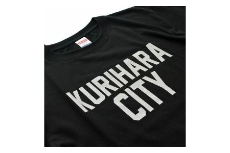 KURIHARA CITY Tシャツ ・ ブラック（XLサイズ）