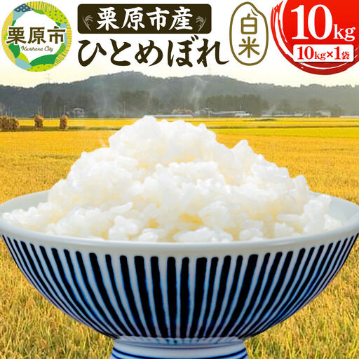 《令和7年産》【白米】栗原市産 ひとめぼれ 10kg （10kg×1袋） 精米 ブランド米 黒澤農産 宮城県 栗原市