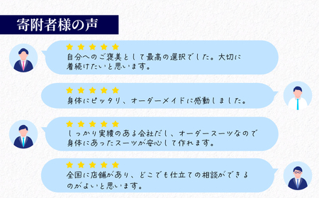 (01420)オーダースーツSADAお仕立券フォーマルスーツ(ウルトラブラック)