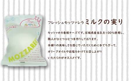 モッツァオ チーズギフト　モッツァレラ チーズ ギフト 生乳 蔵王 人気【04301-0510】