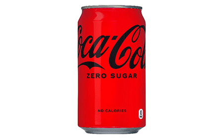 コカ・コーラゼロシュガー350ml缶×24本 【04301-0534】
