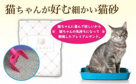 【6か月定期便】RAGDOLLプレミアムサンド5kg×2　【04301-0878】