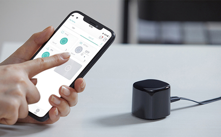 スマートリモコン SMT-RC2-B ブラック スマホ操作 スマート リモコンコントロール 遠隔操作 音声操作 家電操作 家電のリモコン  アイリスオーヤマ | 宮城県大河原町 | ふるさと納税サイト「ふるなび」
