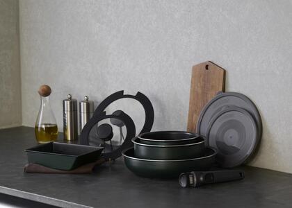 フライパン セット 9点 セット 取っ手が取れる ダークグリーン TERACOAT  EHDC-T9S アイリスオーヤマ IH ih ガス IH対応 鍋 卵焼き器 エッグパン 蓋 取っ手 調理器具 ギフト プレゼント 贈答品 贈答 贈り物 新生活