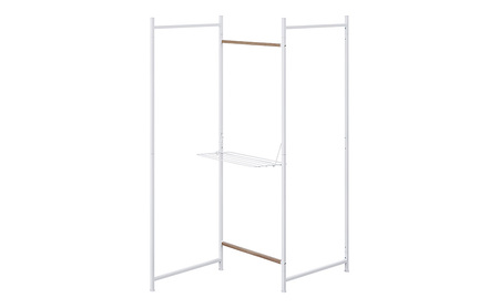 物干し 室内 折りたたみ 洗濯物干し 物干しスタンド OTM-150R ホワイト アイリスオーヤマ おしゃれ コンパクト スリム 部屋干し 洗濯 一人暮らし 一人用 折りたたみ物干し3連 