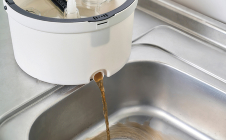 モップ 水拭き 回転モップ アイリスオーヤマ KMT-CW モップクリーナー 床掃除 キレイな水でWASHモップ 拭き掃除 清掃 水拭き フローリング バケツ フロアモップ 床 掃除 マイクロファイバー スクエア 水洗い クリーナー 清掃用品