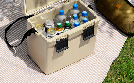 クーラーボックス CL-25 ベージュ クーラーバッグ アイリスオーヤマ 25L 保冷バッグ クーラーバッグ ミニ アウトドア レジャー BBQ 海水浴 運動会 行楽 キャンプ 暑さ対策