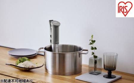 軽量かつコンパクトな低温調理器 レシピ付属 コンパクトな低温調理器 レシピブックが付属
