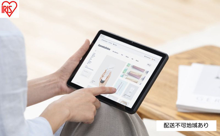 タブレット TE10D2M64-V1B ブラック 10インチ スタンド Wi-Fiモデル android14 8コア 64GB 保護フィルム貼付済 軽量 日常使い 動画 インターネット 電子書籍 読書 シンプル アイリスオーヤマ コンパクト