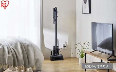 掃除機 充電式サイクロンスティッククリーナー SCD-185PM-BH ナチュラルブラック コードレス サイクロン アイリスオーヤマ スタンド 充電スタンド モップ ハンディクリーナー スティッククリーナー 2way サイクロンクリーナー 一人暮らし 新生活