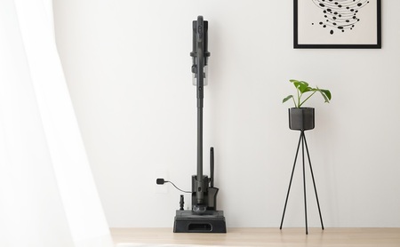 掃除機 充電式サイクロンスティッククリーナー SCD-185PM-BH ナチュラルブラック コードレス サイクロン アイリスオーヤマ スタンド 充電スタンド モップ ハンディクリーナー スティッククリーナー 2way サイクロンクリーナー 一人暮らし 新生活