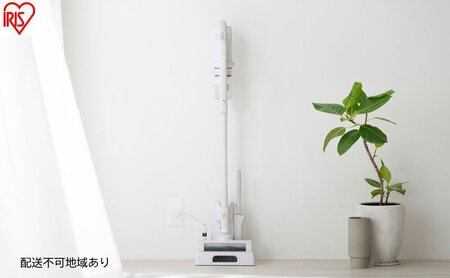 掃除機 充電式サイクロンスティッククリーナー SCD-185PM-WH ナチュラルホワイト コードレス サイクロン アイリスオーヤマ スタンド 充電スタンド モップ ハンディクリーナー スティッククリーナー 2way サイクロンクリーナー 一人暮らし 新生活