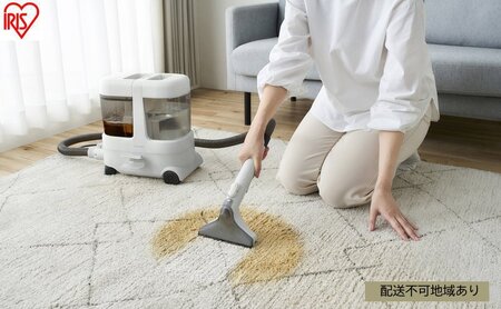 リンサークリーナー RNS-P1600 グレーホワイト アイリスオーヤマ クリーナー カーペットクリーナー カーペット洗浄機 丸洗い ソファー 絨毯 じゅうたん 車 車内洗浄 家庭用 シート カーペット クッション ラグ 大掃除 猫 犬 ペット おすすめ 人気