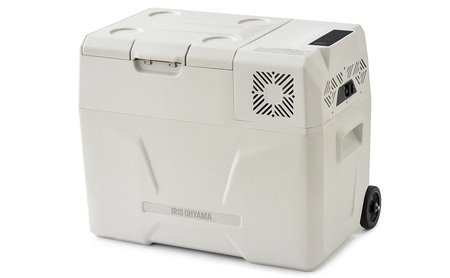 ポータブル冷蔵冷凍庫 40L IPD-4B-W ホワイト ポータブル冷蔵庫 アイリスオーヤマ キャンプ アウトドア バーベキュー BBQ キャンプ 少年野球 お出かけ