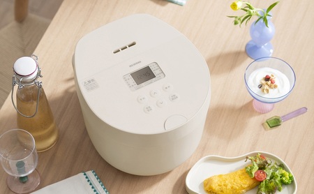 IHジャー炊飯器 5.5合 RC-ILA50-W ホワイト 炊飯器 5.5合 5合炊き ih アイリスオーヤマ おしゃれ 銘柄炊き 省エネモード パン ケーキ 一人暮らし 炊飯ジャー