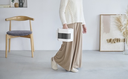 セラミックファンヒーター ACH-MN12A-W ホワイト セラミックヒーター コンパクト アイリスオーヤマ 温風 暖房器具 脱衣所 リビング キッチン 廊下 マルチWAY