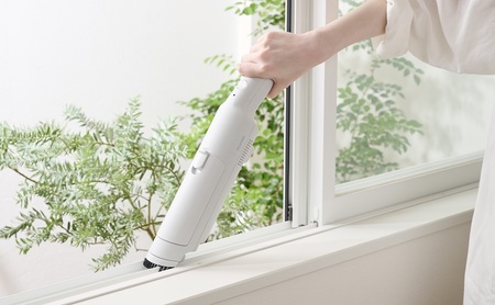 充電式紙パックハンディクリーナー HBD-31-WH クラウドグレー 掃除機 コードレス 充電式ハンディクリーナー アイリスオーヤマ ホワイト クリーナー 軽量 スタンド 軽い 充電スタンド 充電式 吸引力 カーペット パワフル ほこり感知 家電 おすすめ