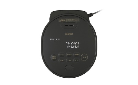 ジャー炊飯器 3合 RC-MGB30-B ブラック 炊飯器 3合 一人暮らし用 3合炊き アイリスオーヤマ マイコン おしゃれ 銘柄炊き 50種 自動調理 30種 低温 ヘルシーメニュー 早炊き 低糖質 食物繊維 冷凍ごはん 炊飯ジャー