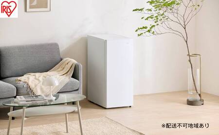 スリム冷凍庫 64L IUSN-S6A-W ホワイト 冷凍庫 小型 家庭用 アイリス