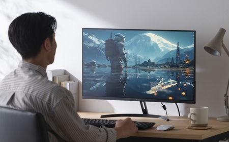 液晶ディスプレイ 27inch DT-JF275S-B ブラック モニター 27インチ フルhd 高画質 100Hz VA ノングレア 非光沢 スピーカー内蔵 ディスプレイ パソコンモニター PCモニター 液晶モニター アイリスオーヤマ