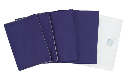 ふっくら布団 9点セット【S(シングル)サイズ】KFS-F9S ブルー アイリスオーヤマ 寝具 掛け布団 枕 毛布 