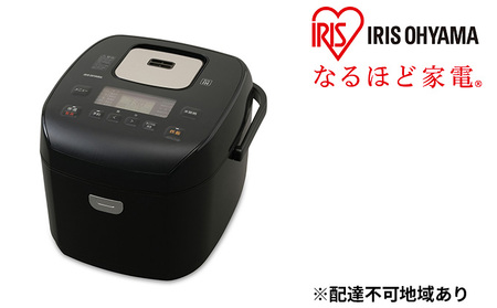 炊飯器 1升 10合 ih 圧力IHジャー RC-PD10-B ブラック 炊飯 ジャー 圧力 銘柄炊き 炊き分け 保温 タイマー アイリスオーヤマ