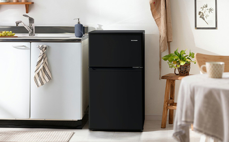アイリスオーヤマ　2024年製　冷蔵庫 90L 2ドア IRSD-9B-B アイリスオーヤマ IRSD-9B-B [ブラック] 価格比較 - 価格.com