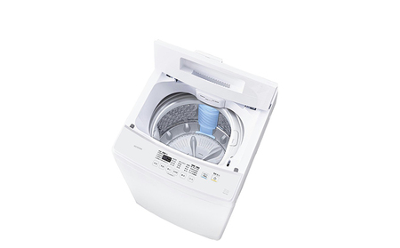 洗濯機 全自動 全自動洗濯機 7.0kg 7キロ IAW-T705E-W 上開き 縦型 部屋干し タイマー ステンレス槽 アイリスオーヤマ