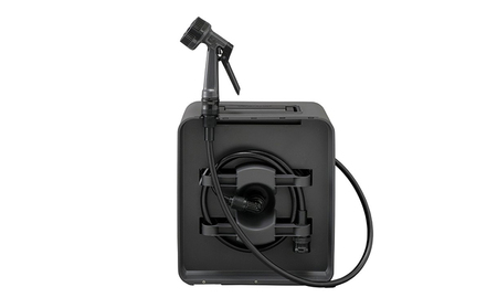 フルカバーコンパクトホースリール20m FCH-20M ダークグレー アイリスオーヤマ 雑貨 日用品 庭 洗車 水やり 外 ベランダ 園芸用品 