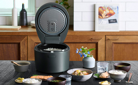 炊飯器 IHジャー炊飯器 銘柄炊き 3合 RC-IL30-HA アッシュ アイリスオーヤマ 時短 キッチン用品 調理家電 