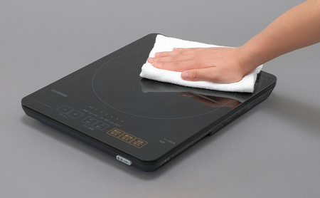 薄型IHクッキングヒーター 1400W IHC-T43-B ブラック コンロ 時短 キッチン用品 調理家電 アイリスオーヤマ 鍋 食欲の秋特集 