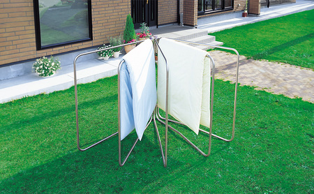 オールステンレスふとん干し ASF-5R 洗濯用品 ランドリー ラック 物干し アイリスオーヤマ 