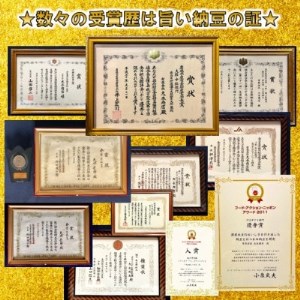 【全国納豆鑑評会受賞】伊達藩 永太郎納豆 大粒 蔵政 10箱(1箱:大粒40g×2食入)【配送不可地域：離島】【1277213】