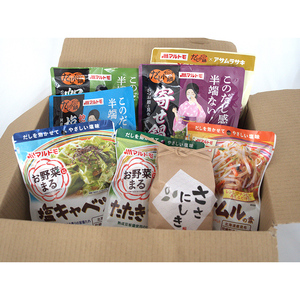 惣菜の素 お野菜まる だし小鍋つゆの素 食べ比べ（〆めし付き） たたききゅうり 塩キャベツ ナムル 塩味調味料 だし 出汁 たれ 一品料理 鍋 鍋つゆ 鍋スープ 地鶏塩ちゃんこ 寄せ鍋 かき醤油鍋 帆立はまぐり塩鍋 マルトモ海幸倶楽部 【しばたの未来】sh023