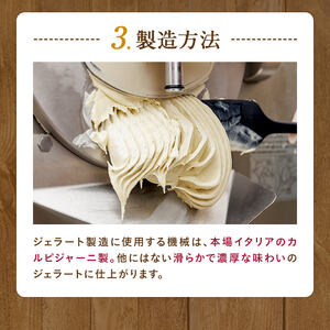 本格イタリアン1Lバットジェラート「ミルク」2L(1Lx2個)【0106702】