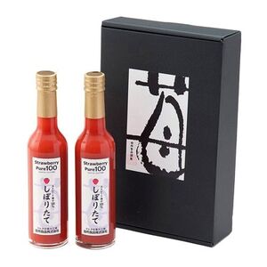 ストロベリーピュア100しぼりたて(300ml×2本)【配送不可地域:離島】【1048878】