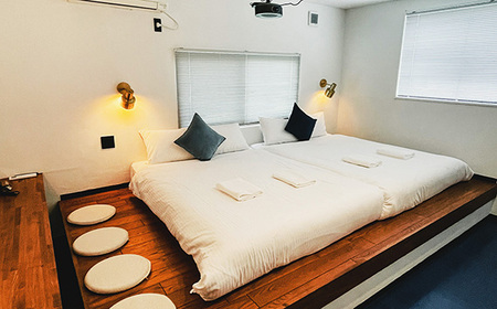 【松島】Bridge33 CAFE AND HOSTEL 一棟貸切宿泊券 No.157