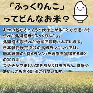 【令和7年産先行受付】北海道深川産ふっくりんこ10kg(5kg×2袋)(普通精米)【1296662】