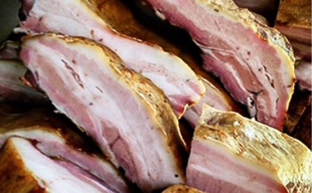 さんだかんの北海道産豚の無添加ベーコン4種6点セット【配送不可地域:離島】【1337985】