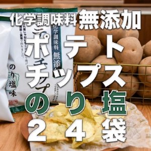 化学調味料無添加ポテトチップス　のり塩味(55g×24袋)【1380797】