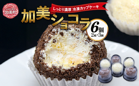 復刻版バフンケーキ　加美町名産　『加美ショコラ』　2種×各3個　(計6個入り) [やくらい土産センター 宮城県 加美町 44581293] 44581293