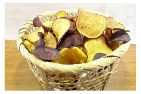 【先行受付】さつまいもチップス「さっチ」75g×2 [リロカリコクリ 宮城県 加美町 44581427]菓子 おやつ チップス さつまいも 加美町産 44581427