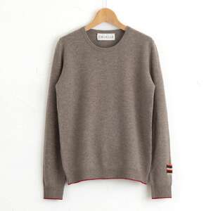 カシミヤ ニット セーター カシミヤ(コルク )男性用サイズ:M(42)≪白田のカシミヤ≫ 10,780円