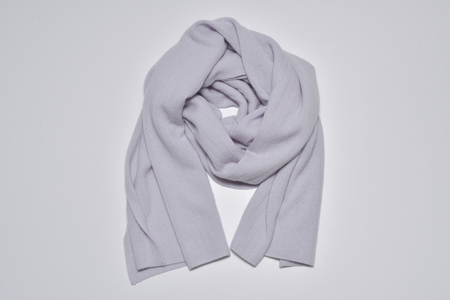 【ふるなび限定】カシミヤ ストール カシミヤ （ サックスラベンダー）≪白田のカシミヤ≫ 