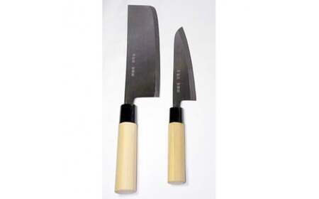 中新田打刃物　和包丁セット（菜切包丁・小包丁セット）　is00001