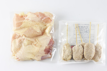 秋田県産比内地鶏半身分と鶏つくね串5本セット