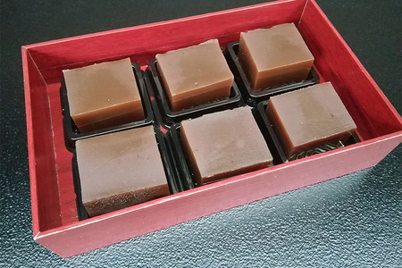 【あきた味めぐり 御廚光琳】手づくり 珈琲羊羹(6個入り)